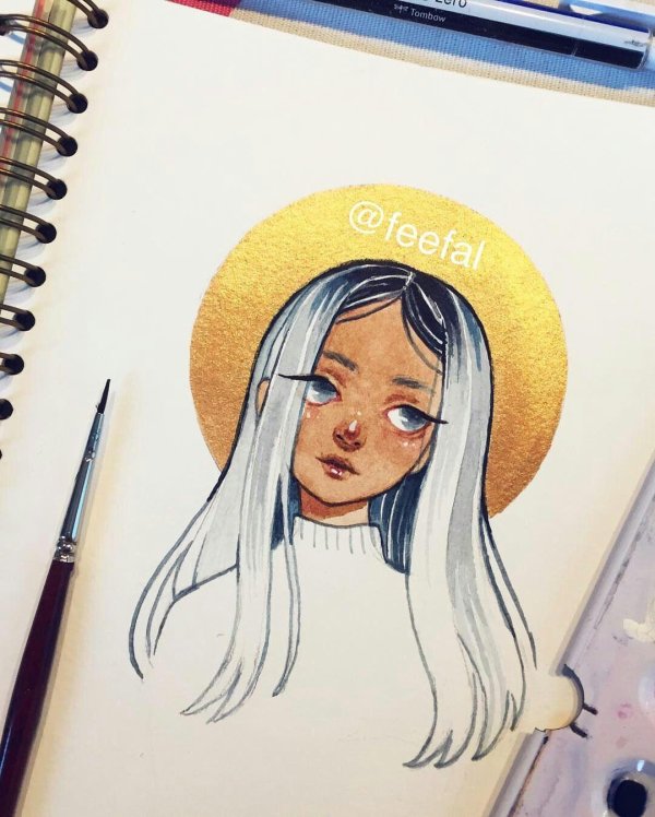 Для срисовки в скетчбук