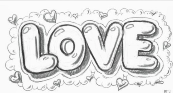 Карандашом для срисовки граффити